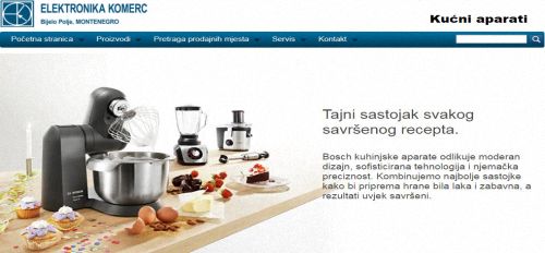 BOSCH BIJELA TEHNIKA TEL: +382 20 623 787